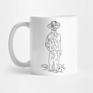 van gogh farmer Mug